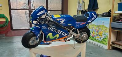 Minimoto Replica Yamaha Rossi Gasolina - Minimoto GP 50cc - Colores.