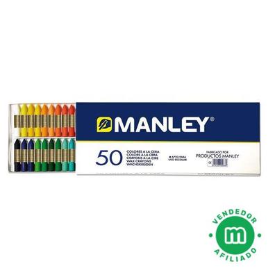 Ceras Blandas Manley Fluor ( 10 Colores )