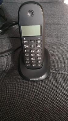 Pack de 2 Telefonos Inalambricos MOTOROLA S1202 DUO en color negro