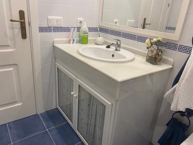 Mueble de baño auxiliar Florencia 2 puertas alto 140 cm