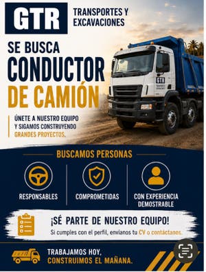 Conductor camion Ofertas de empleo de transporte en Alicante Provincia ...