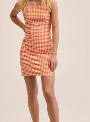 Cuadros Vichy Zara Mujer Vestido Rojo Cuadros Zara Moda Vestido