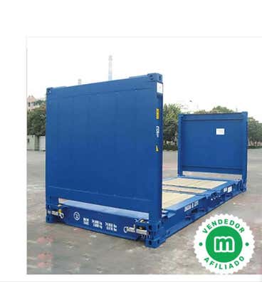 Milanuncios - Contenedor marítimo 20 pies FLAT RACK