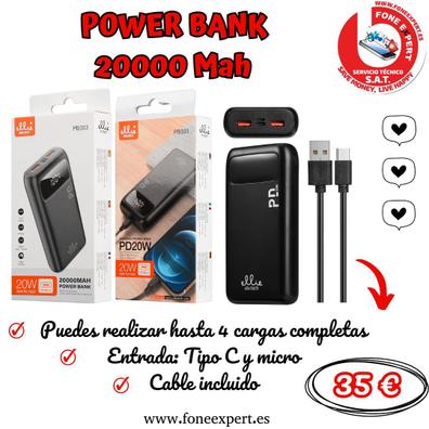 Bateria externa cargador power bank universal portatil para movil tablet  2600mAh