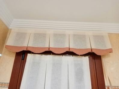 Riel para cortina exterior con poleas (240 centímetros de riel +
