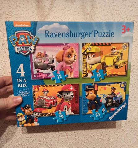 Patrulla Canina - Puzzle 4 en 1, Ravensburger