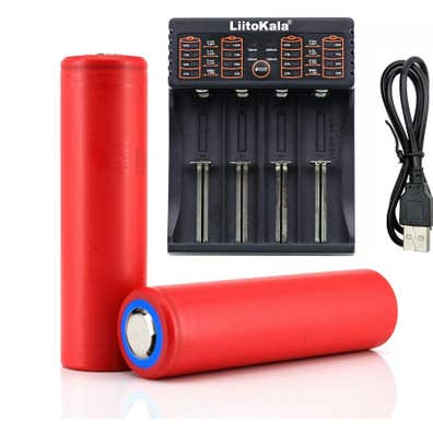 Cargador bateria vaper 21700 220v de segunda mano | Milanuncios