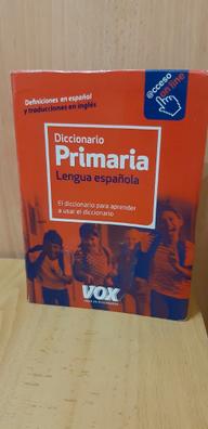 Diccionario primaria lengua española. VOX de segunda mano por 15 EUR en  Valencia en WALLAPOP