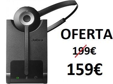 Jabra Auriculares Inalámbrico Con Micrófono Pro 920 Duo 120 Metros con  Ofertas en Carrefour