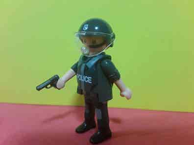 Policía Nacional Playmobil Policia Segunda Mano Furgón Playmobil