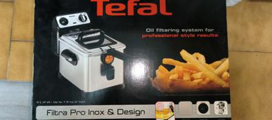 Freidora  Tefal FILTRA PRO 3L DIGITAL FR5111, 2400W, Zona fría, Acero  inoxidable