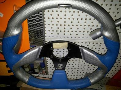 volante desplazado carbono GP-4 piel vuelta (Réplica OMP Córsica)