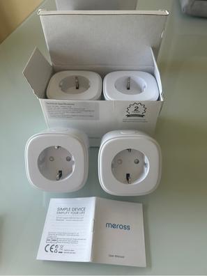 2 enchufes Meross compatibles con Alexa, Google Home por 17,93€.