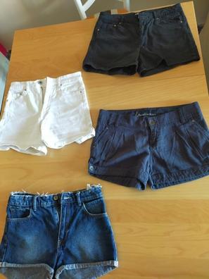 Pantalón Short Vaquero Mujer PULL&BEAR de segunda mano por 8 EUR