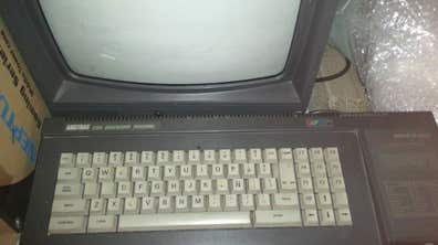Moniteur Amstrad GT65 - Pour CPC 464, 664, 6128 - Monochrome - Testé OK - Rare
