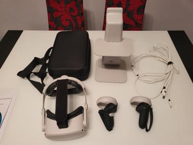 Funda rígida para Meta Quest 2 JSVER Funda de transporte para Quest/Quest  2/Oculus Go/Samsung Gear Realidad virtual y kit de control de juegos de