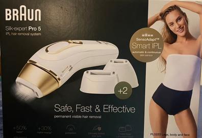 Braun silk expert pro 5 depiladora laser mujer hombre luz pulsada ipl  Electrodomésticos baratos de segunda mano baratos