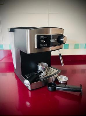 Cafetera Express Cecotec Manual Power Espresso 20. 850 W, Presión 20 Bares,  Depósito de 1,6L, 