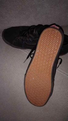 Vans negras enteras discount baratas