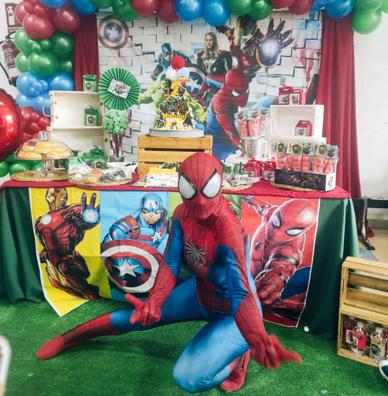 Número decoración tarta Spiderman en Sevilla chuches y disfraces