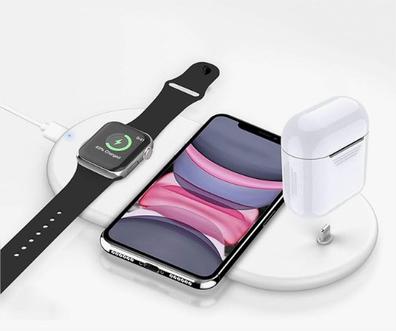 Unotec Base de Carga de Aluminio para iPhone/Apple Watch/Airpods