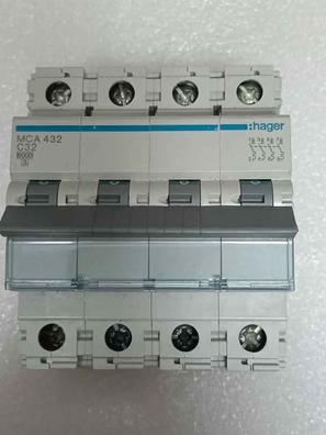 Interruptor Magnetotérmico bipolar HAGER de 16a con 2 módulos