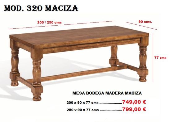 MESA BODEGA de segunda mano- Riloop