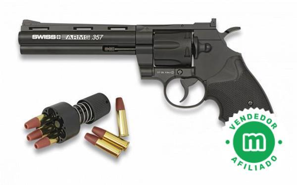REVOLVER SWISS ARMS 357-6 4.5MM