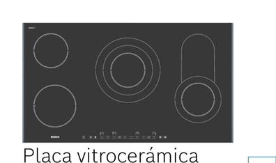 Placa vitrocerámica medidas: tamaños estándar de placas de cocina