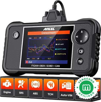 mucar CS5 OBD2 Auto Diagnostica Diagnosi Auto Professionale in italiano con 5 Sistemi Sistema Motore Lettore di Codice ABS SRS Trasmissione BCM Funzioni OBDII Complete WiFi Aggiornamento
