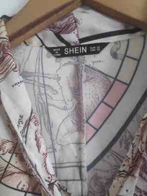 Vestido largo blanco shein de segunda mano para mujer Milanuncios