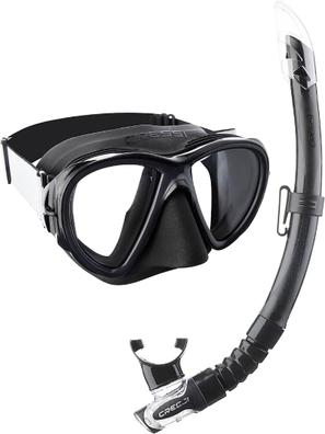 Tubo y gafas de snorkel para buceo Cressi