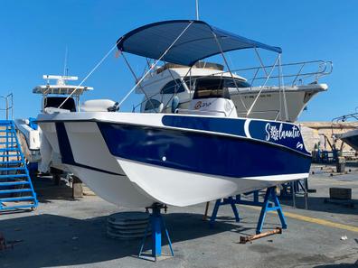 Kayak Pesca Familiar 3.7m Doble Asiento Con Motor + 2 Remos