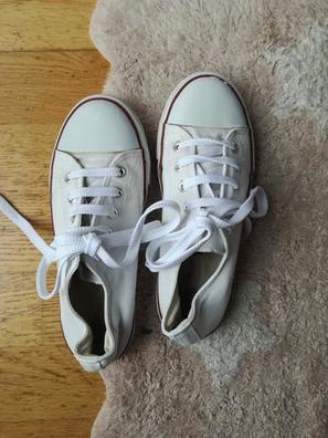 Zapatillas converse blancas Moda y complementos segunda mano barata |