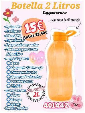 Botella infantil Tupperware SIN BPA LIBRE BISFENOL A