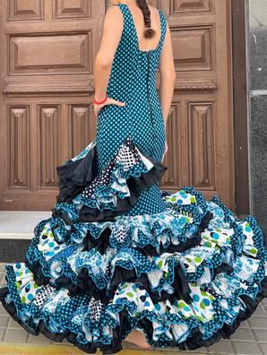 Romería Vestidos Camperos Mujer Traje Flamenca Rocio De Segunda