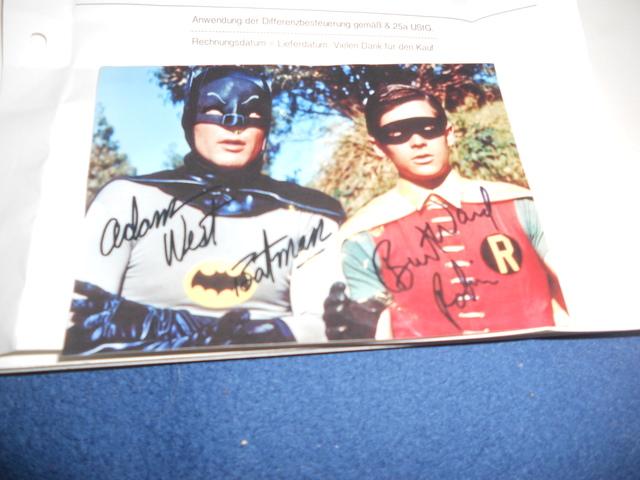 Milanuncios - BATMAN y Robin AUTÓGRAFO foto pantalla B