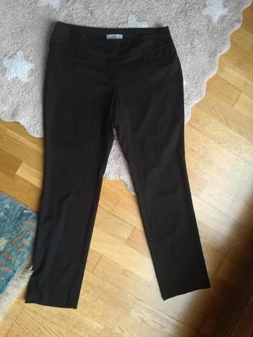 Pantalon negro mango hot sale