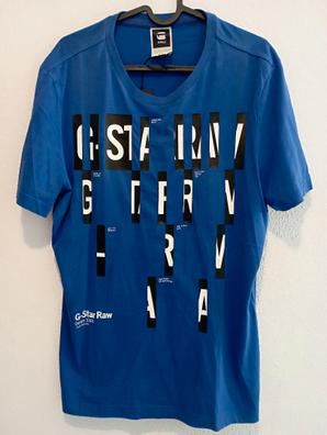  G-Star Raw Camiseta con logotipo original para hombre