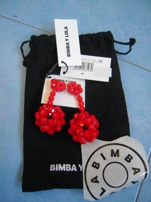 Pendientes bolas rojos Bimba y Lola Milanuncios