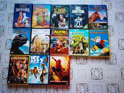 Lote de 5 películas Blu-Ray/DVD para niños de Disney Up Alice Despicable Me  Transilvania