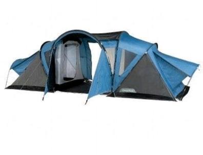 Tienda camping hinchable AIR SECONDS 4.2 FRESH&BLACK, 4 Personas 2  Habitaciones