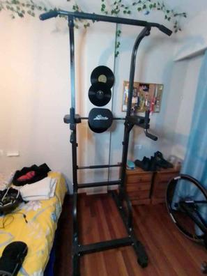 Barra triceps por espalderas, codigo 270  Diseño de gimnasio en casa, Sala  de gimnasio en casa, Salas de entrenamiento en casa