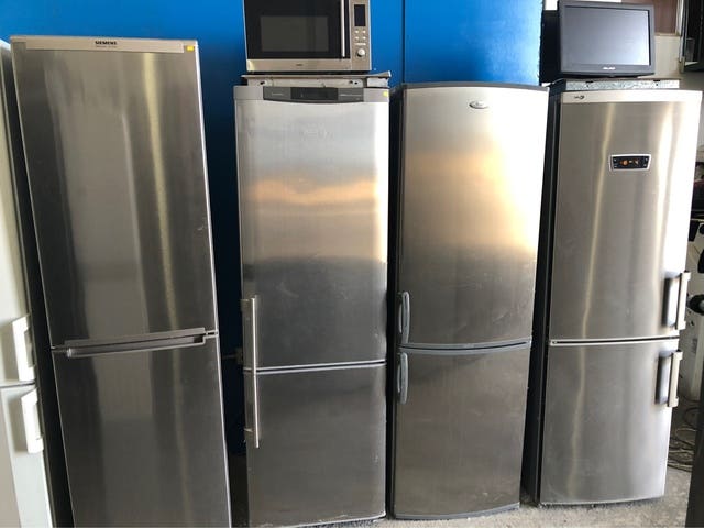 Milanuncios neveras acero varias marcas