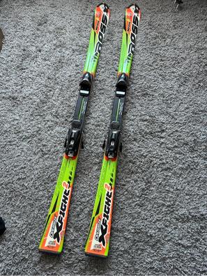 skis ROSSIGNOL EXPERIENCE E75, Auto turn rocker, Air-tip technology +  Rossignol Xelium 100 