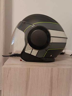 Casco Jet Moto Scooter AGV Orbyt Blanco Perla Pearl White Doble Visera de  Sol 