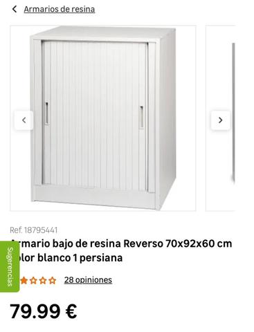 Milanuncios - VENDO armario resina lavadora exterior