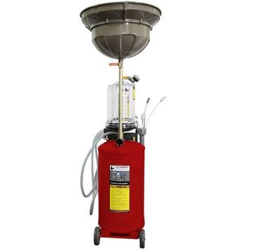 Extractor de aceite motor 22,7 litros aspirador neumático bomba extractora  cambio de aceite tanque : : Coche y moto