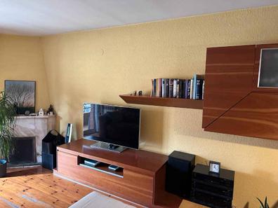 Conjunto completo muebles salón cerezo de segunda mano por 550 EUR en  Lugones en WALLAPOP