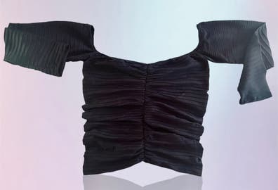 Top negro zara Moda y complementos de segunda mano barata